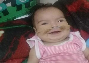 La pequeña Jade será sometida a compleja cirugía y necesita de todos | Noticias Paraguay