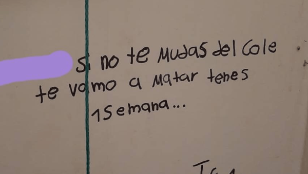 Denuncian amenaza de muerte contra alumna en un colegio de Minga Guazú - Noticiero Paraguay