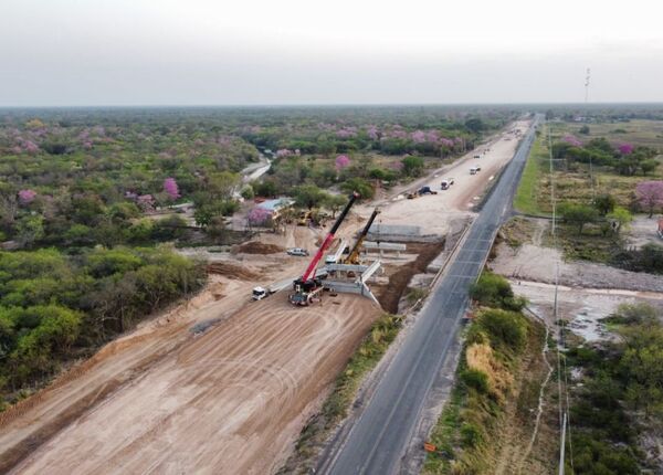 Con un avance del 80% prosigue el mantenimiento de la ruta PY09 – Transchaco