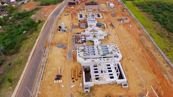 La construcción de la planta de tratamiento de Bella Vista en Asunción se encuentra en su etapa final - .::Agencia IP::.