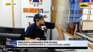 Mataron a periodista en Pedro Juan Caballero - ABC Noticias - ABC Color