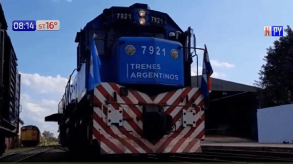 Reactivaron tren de cargas que conecta Encarnación y Posadas | Noticias Paraguay