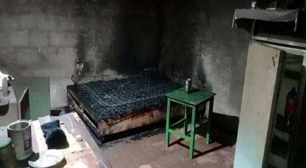 Crónica / Su chuli no pidió permiso para salir y ña nervio quemó la casa