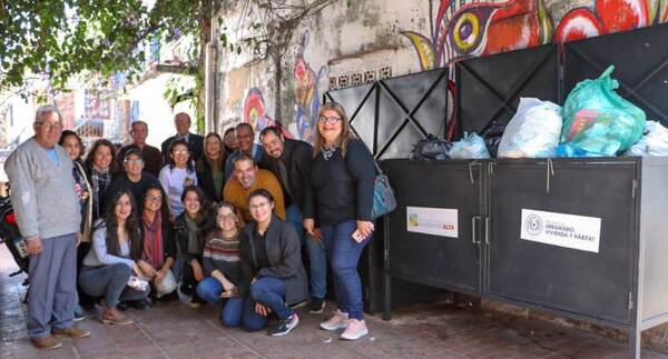 Primer Punto Ecológico en Chacarita Alta permitirá mejorar la gestión y separación de residuos