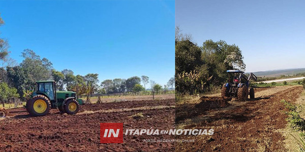 AVANZA PREPARACIÓN DE SUELOS PARA PEQUEÑOS PRODUCTORES EN C.A. LÓPEZ