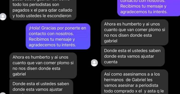 La Nación / Revelan nuevas amenazas contra periodistas tras asesinato de radialista