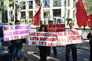 Asegurados anuncian vigilia para frenar proyecto de “enajenación de tierras”, del IPS - Nacionales - ABC Color