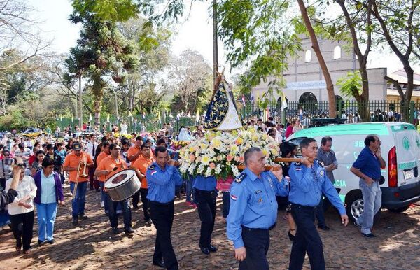 Caacupé: declaran asueto distrital el 8 de setiembre por el día de la Natividad de la Virgen María - Nacionales - ABC Color