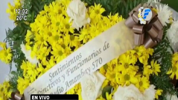Así despiden a Humberto Coronel - Paraguaype.com
