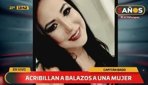 Mujer es acribillada al salir de su casa en Capitán Bado