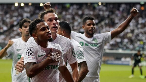 Sporting de Lisboa golea a domicilio al Eintracht