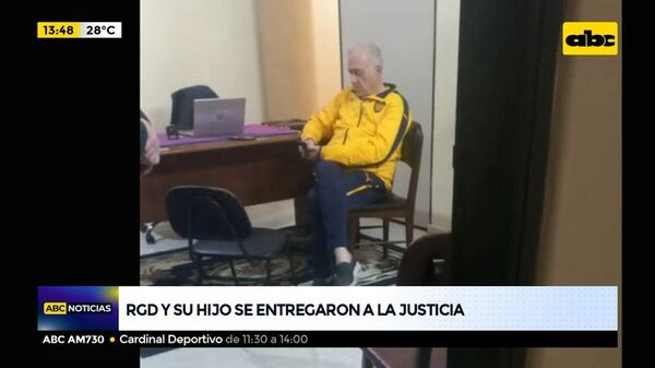 Ramón González Daher se entregó a escondidas a la Policía para evitar fotos - ABC Noticias - ABC Color