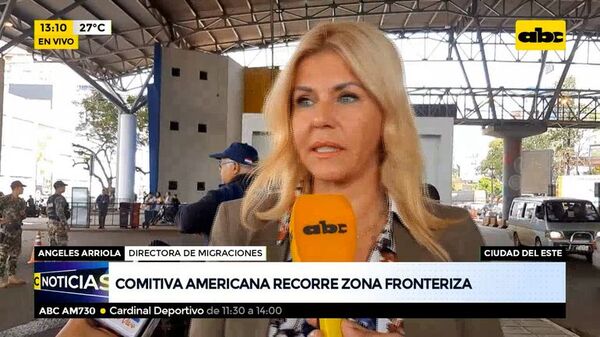 Comitiva americana recorre zona fronteriza - ABC Noticias - ABC Color