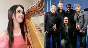 Crónica / [VIDEO] Arpista paraguaya hizo cover de los "Backstreet Boys"
