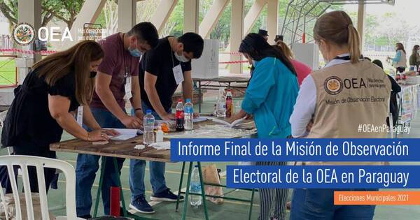 La Nación / Misión de OEA destaca confianza hacia el TSJE y emite algunas recomendaciones