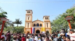Pese a prohibición del párroco, realizaron el “vito” de dinero en Guarambaré