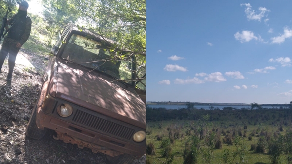 Investigan abigeato e incautan camioneta a orillas del Paraná en San Cosme