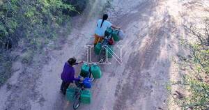 La Nación / Sequía en el Chaco: acueducto inaugurado por Wiens y Abdo con bombos y platillos no funciona