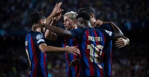 El Barcelona destroza al Viktoria Pílsen en su estreno en la Champions