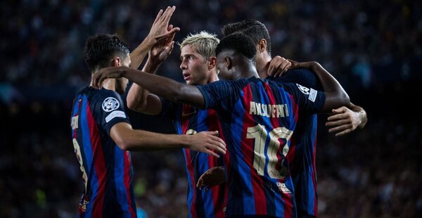 El Barcelona destroza al Viktoria Pílsen en su estreno en la Champions
