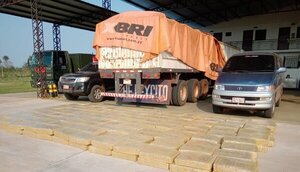 Operación "OAK": Interceptaron un camión con más 2.3 toneladas de marihuana - Megacadena — Últimas Noticias de Paraguay