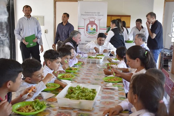 ADENDA DE GS. 1.700 MILLONES PERMITIRÁ ALMUERZO POR 10 DÍAS MÁS 