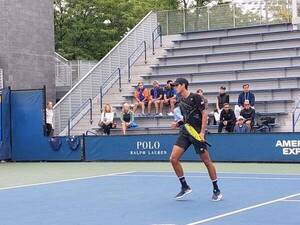 Crónica / Dani Vallejo: Ganó dos partidos en un día y ya está en cuartos de final del US Open