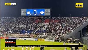Incidentes en la barra de Olimpia durante el partido - ABC Noticias - ABC Color