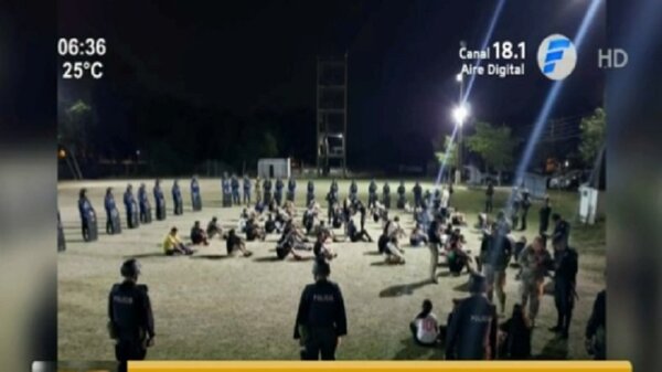 Más de 50 hinchas de Olimpia detenidos tras incidentes | Noticias Paraguay
