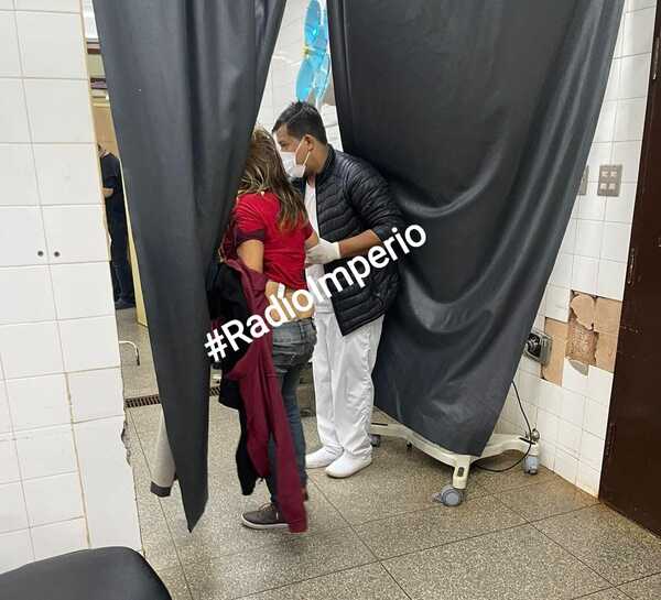 Mujer fue atacada con machete en una plaza céntrica - Radio Imperio