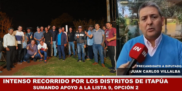 JUAN CARLOS VILLALBA BUSCA SER DIPUTADO, CONOZCA SUS PROPUESTAS