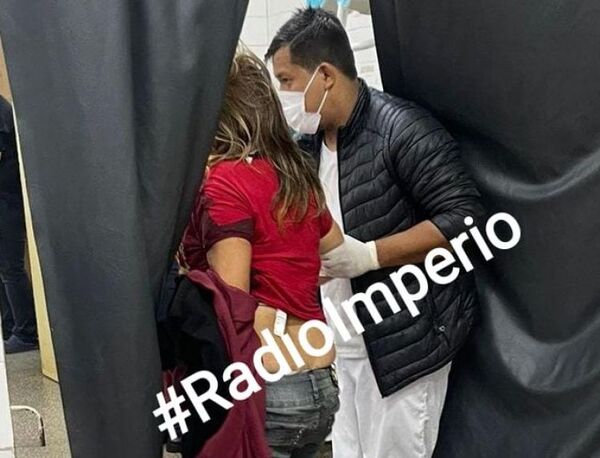 En centrica plaza atacaron a una mujer con machete