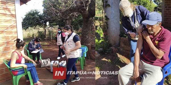 REFUERZO DEL PROCESO DE VACUNACIÓN EN ITAPÚA