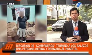 Discusión entre ''compañeros'' terminó a los balazos | Telefuturo