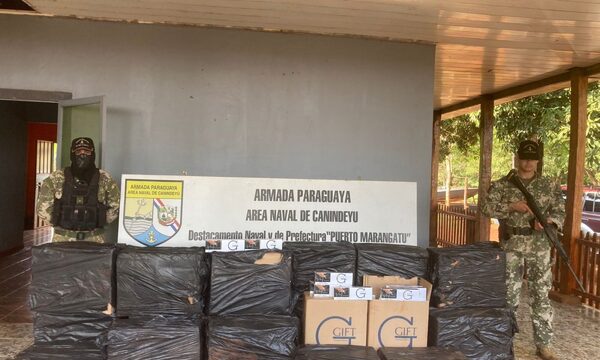 Más de 20 mil cajetillas de cigarrillos incautan en Canindeyú