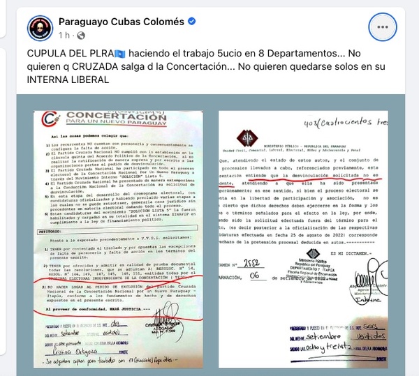 Paraguayo Cubas denuncia que en la concertación quieren retenerlo por la fuerza - El Trueno