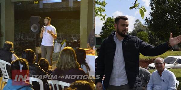 DENNIS FRAULOB RECORRE ITAPÚA CON GRAN ACEPTACIÓN