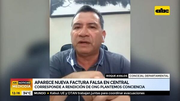 Caso Hugo Javier: concejal llamado a declarar sostuvo que existen facturas clonadas - Política - ABC Color