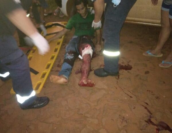 Herido con machete en ronda de tragos