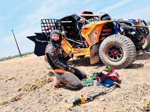 Abandono y reenganche para Santos y Pereira en el Rally Dos Sertões - ABC Motor 360 - ABC Color