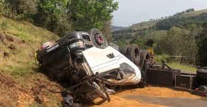 Camionero paraguayo muere en accidente en Brasil - ABC en el Este - ABC Color