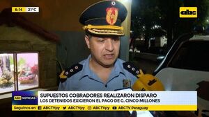 Supuestos cobradores realizaron disparo - ABC Noticias - ABC Color