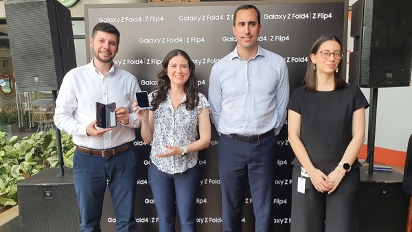 Samsung Paraguay presentó los nuevos Galaxy Z Fold4 y Galaxy Z Flip4