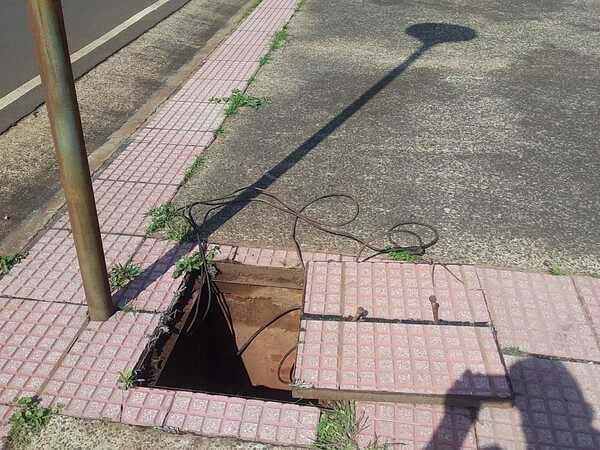 Reportan nuevos casos de hurto de cables en zona de la costanera