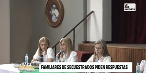 Familiares de los secuestrados: “En estos años, hemos sido defraudados una y otra vez por el Gobierno” - ADN Digital