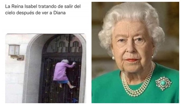 La muerte de la Reina Isabel despertó la creatividad de los internautas - Te Cuento Paraguay