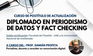 FAFI-UNE comienza mañana diplomado sobre verificación de hechos
