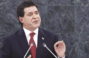 Informe de Congreso de EE.UU. vincula a Cartes con hechos ilícitos