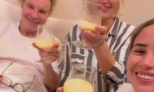 Juan Carlos Amoroso ya está en su casa y celebró el cumple de su hija