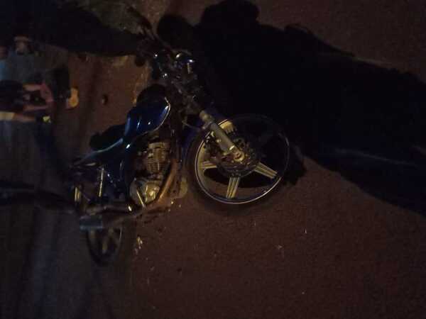 Joven fallece tras caer de su motocicleta esta madrugada en Cambyretá